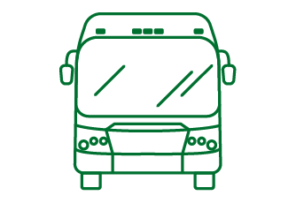 illustration of a transit bus